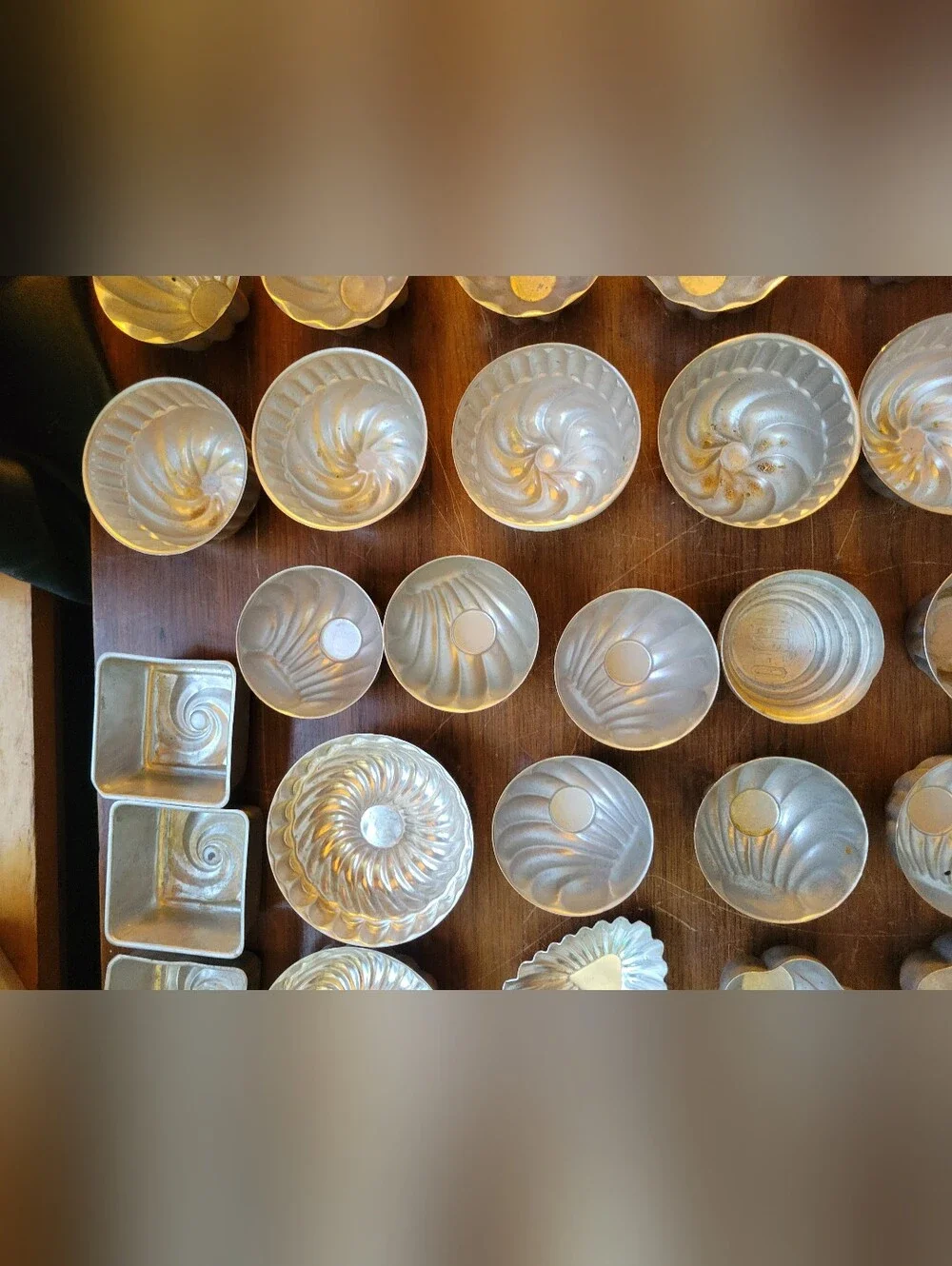 Vintage Lot of 58 Mini Molds and Other Cake and Jell-O Molds